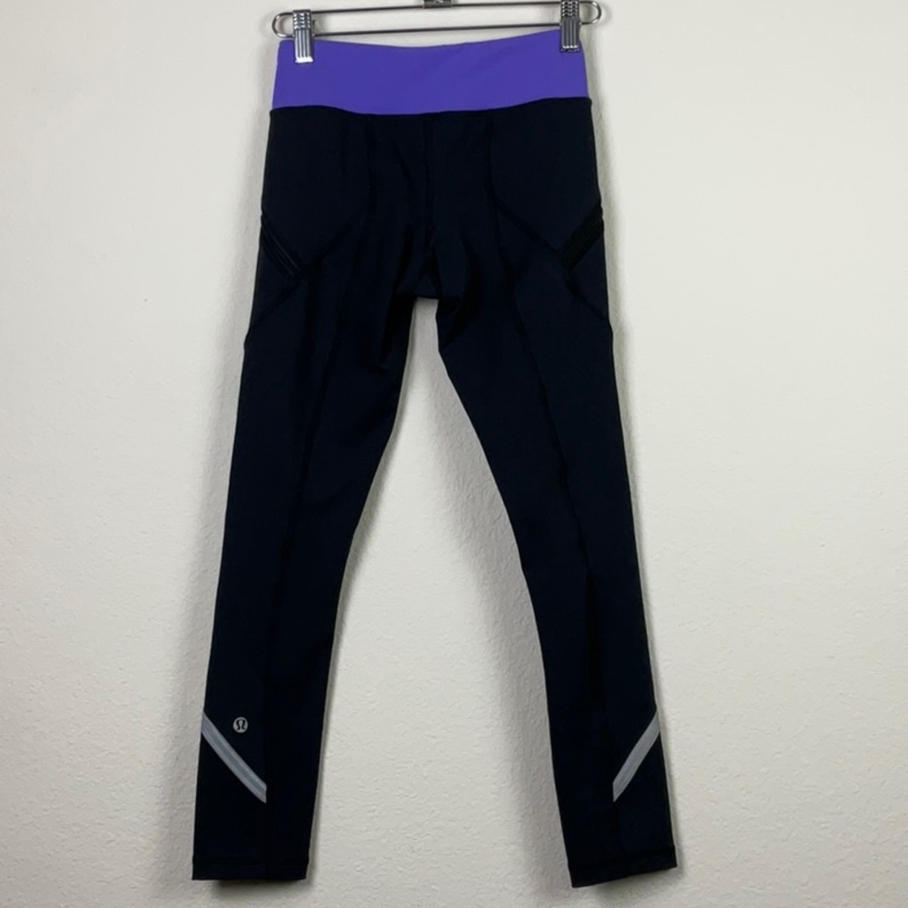 Lululemon Run Crop/Legging Reflective 2